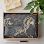 マット不気味カボチャ幽霊 薄葉紙 (ギフト)