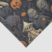 マット不気味カボチャ幽霊 薄葉紙 (詳細)