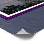 マット付きの嵐の天気のポフェイクスター ポスター (角)