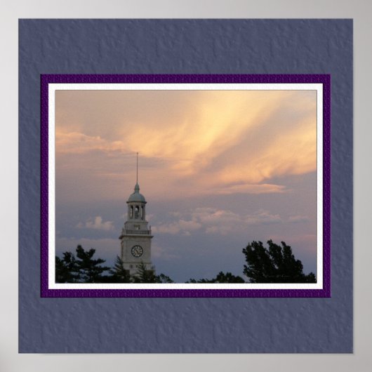 マット付きの嵐の天気のポフェイクスター ポスター (正面)