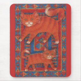 マット猫のmousepad マウスパッド