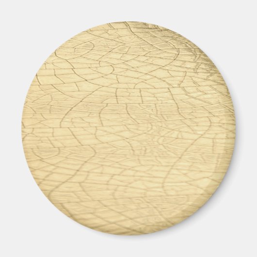 マット金ゴールド石 マグネット (正面)