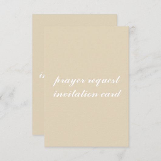 マット3.5インチx5、標準白封筒付属 招待状 (正面/裏面)