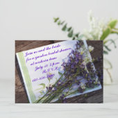 マット5" x 7"、標準の白い封筒が含まれる 招待状 (スタンド正面)