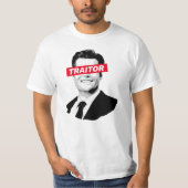 マット・ゲーツは裏切り者だ Tシャツ (正面)