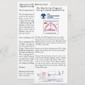 マット・スー悲嘆サポートグループのご案内 招待状 (正面/裏面)