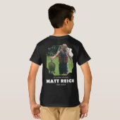 マット・ライヒ記念キッズシャツ Tシャツ (裏面フル)