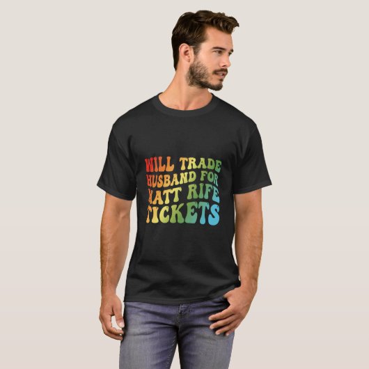 マット・ライフのチケットと夫を交換 Tシャツ (正面フル)