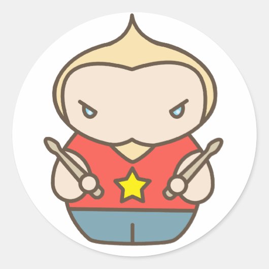 マット ラウンドシール (正面)