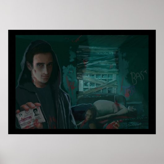 マット、特に良くない吸血鬼ハンター ポスター (正面)