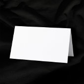 マット(白) 2" x 3.5インチ(横空白の結婚) プレイスカード