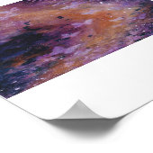 マット"蝶の歌"ファインアートプリント ポスター (角)