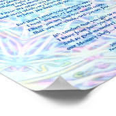 マット：詩：ペットの特別な思い出，ポスター ポスター (角)