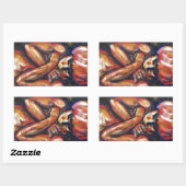 マット 長方形シール (シート)