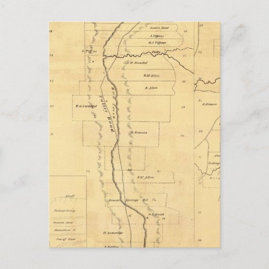 マッドクリーク油ランド ポストカード (正面)