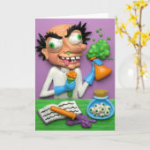 マッドサイエンティスト カード (黄色い花)