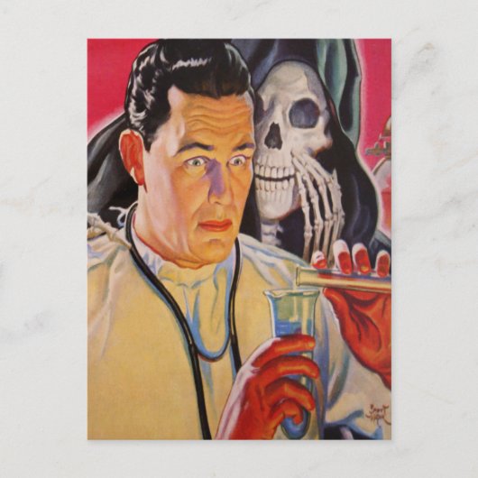 マッドサイエンティスト ポストカード (正面)