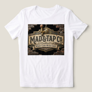 マッドタップコーのロゴTシャツ|ヴィンテージ醸造所の看板 トライブレンドTシャツ