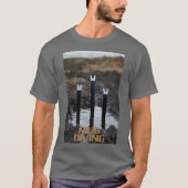 マッドダイビング メンズ グレー Tシャツ (正面)