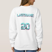 マッドドッグズプルオーバーSweatshirt (パーソナライズされたBACK) スウェットシャツ (裏面)