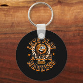 マッドネスがバスケッ遊トボットボールNcaa キーホルダー (正面)