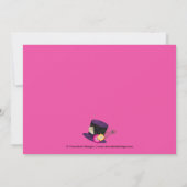 マッドハッターのティーパーティー誕生日招待状 招待状 (裏面)