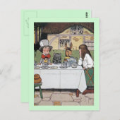 マッドハッターのティーパーティー ポストカード (正面/裏面)