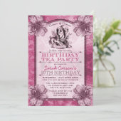 マッドハッターの誕生日ティーパーティー招待状 招待状 (スタンド正面)