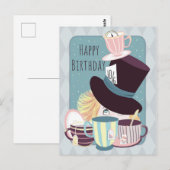 マッドハッターの誕生日パーティー ポストカード (正面/裏面)
