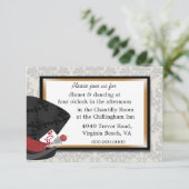 マッドハッター ウェディング レセプション カード (スタンド正面)