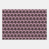 マッドバブルクローズアップAIファンタジーデジタルアートプリント ラッピングペーパーシート (正面3)