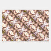 マッドバブルクローズアップAIファンタジーデジタルアートプリント ラッピングペーパーシート (正面)