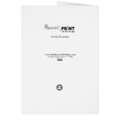 マッドビーハートバレンタインデーのカード (裏面)