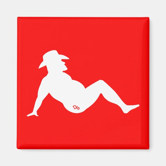 マッドフラップマンマグネット マグネット (正面)