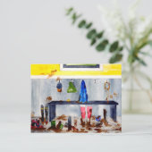 マッドブーツのはがき ポストカード (スタンド正面)