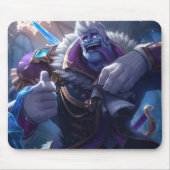 マッドマンゲームマウスパッド | パワーリフターをテーマにしたアート マウスパッド (正面)