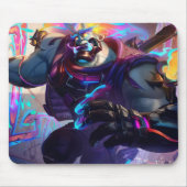 マッドマンゲームマウスパッド | パワーリフターをテーマにしたアート マウスパッド (正面)