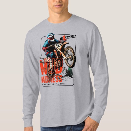 マッド・マダム |メンズ長袖 Tシャツ (正面)