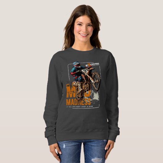 マッド・マダム |女性 スウェットシャツ (正面フル)