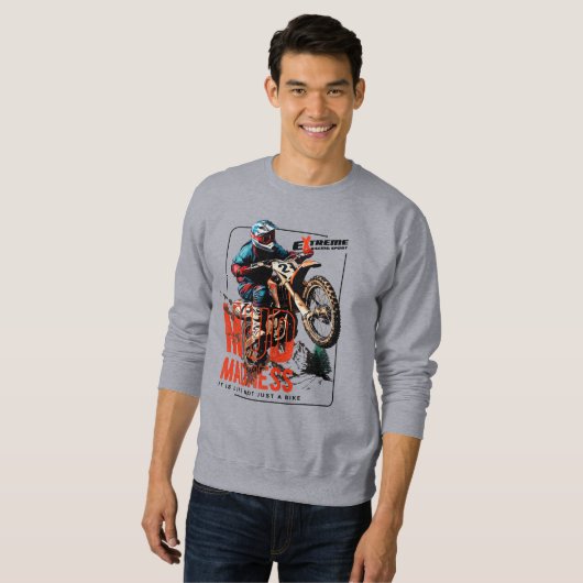 マッド マッドネス | メンズ スウェットシャツ (正面フル)