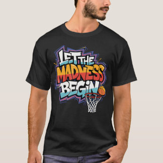 マッド・マーチ・ビギン・バスケ・グラフィティ・チーム Tシャツ