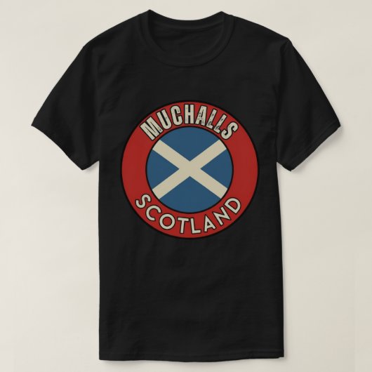 マッハルズ(スコットランド) Tシャツ (デザイン正面)