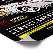 マッハ5速レーサー ポスター (角)