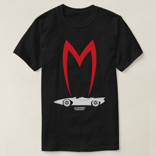 マッハ5 1967スピードレーサー Tシャツ (デザイン正面)