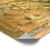 マッパムンディ, c.1290 ポスター (角)