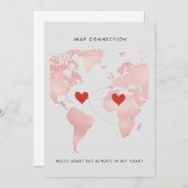 マップつながりカード 招待状 (正面/裏面)