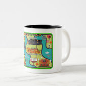 マップのみマグカップ ツートーンマグカップ (正面右)