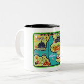 マップのみマグカップ ツートーンマグカップ (正面左)