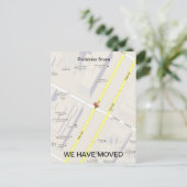 マップの追加はがきを移動 案内ポストカード (スタンド正面)