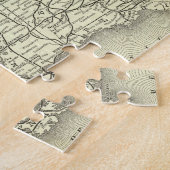 マップオハイオ·ミシシッピ鉄道 ジグソーパズル (側面)